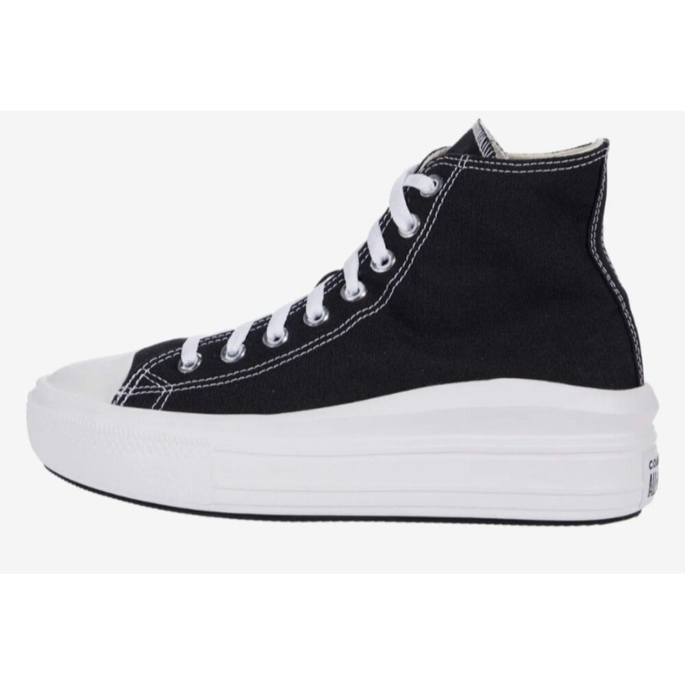 Chuck Taylor All Star Move Platform Converse Size Women's 9.5 EU 41 NWT Black - Picture 15 of 16